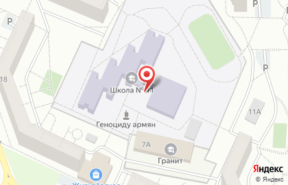 Курсор в Майском проезде на карте