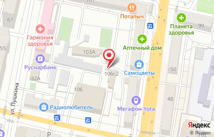 Торговая компания Арго на Преображенской улице на карте
