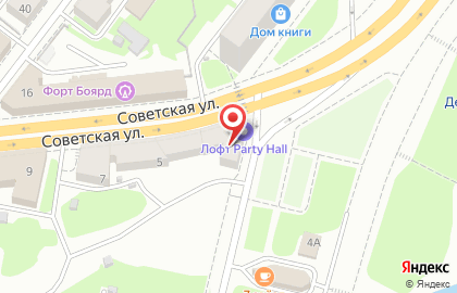 Кондитерская компания БИСКОТТИ на Советской улице на карте