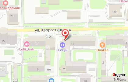 Черноморско-Азовская территориальная организация Российский профсоюз моряков на улице Хворостянского на карте