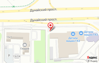 Автомойка Дунайский на Дунайском проспекте на карте