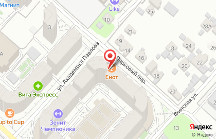 Магазин разливного пива Пиволюб в Октябрьском районе на карте