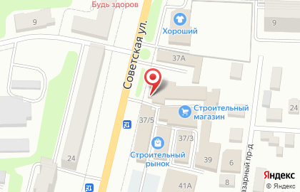 Магазин строительных материалов и инструментов, ИП Сухарев С.А. на карте
