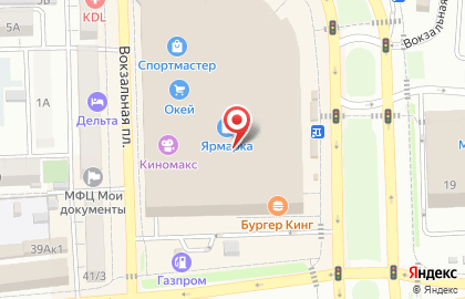 Салон мебели Divan Boss на Вокзальной площади на карте