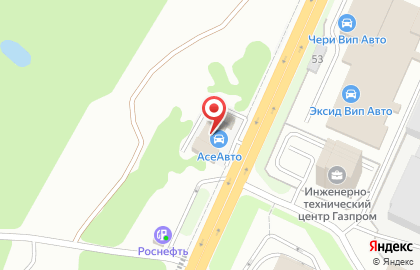 AceАвто на карте