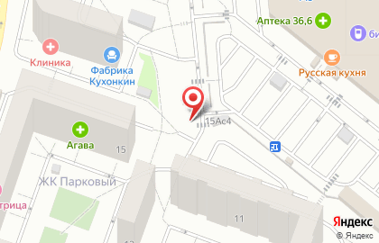 Продуктовый магазин на Кузьминской, 15 на карте