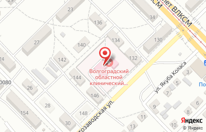 Волгоградский областной противотуберкулезный диспансер №5 на карте