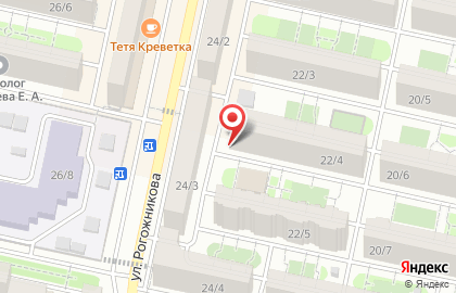 Парикмахерская Анжелика на улице Тухачевского на карте