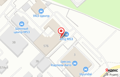 Автоцентр УАЗ-Центр Кемерово на карте