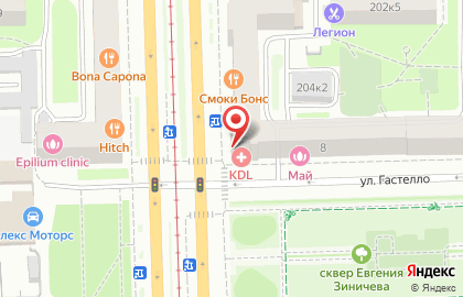 Страховая компания Ренессанс страхование на метро Московская на карте