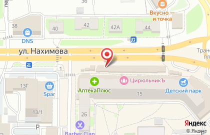 Микрофинансовая компания Быстроденьги на улице Нахимова на карте