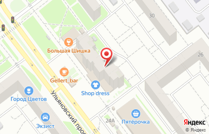 ООО Отделочник на Ульяновском проспекте на карте