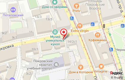 Магазин посуды и товаров для дома Kuchenland на улице Покровка на карте