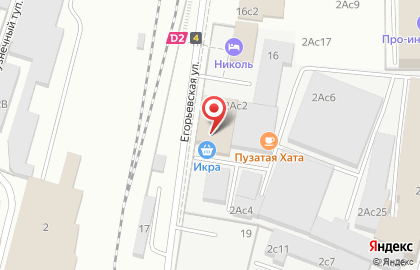 МИШКА в Егорьевском проезде на карте