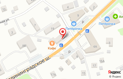 Продуктовый магазин Любой каприз в Калининграде на карте