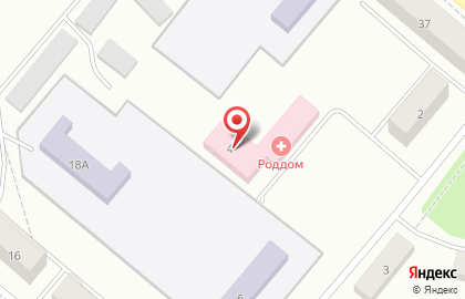 Городская больница №2 на улице Капитана Воронина на карте