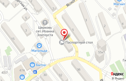 Парикмахерская Стиль в Хостинском районе на карте