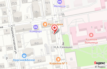 Веселая идея на улице Семашко на карте