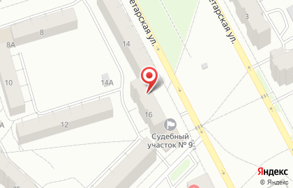 Омега на Пролетарской улице на карте