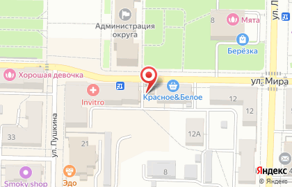 Аптека.ру на улице Мира на карте
