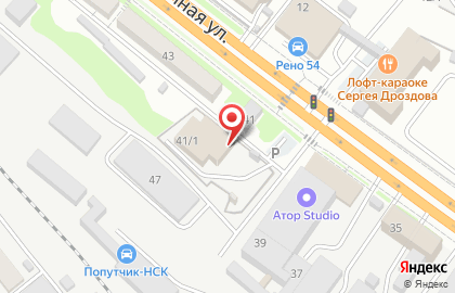 Строительная организация Сибмонтажконтракт на карте