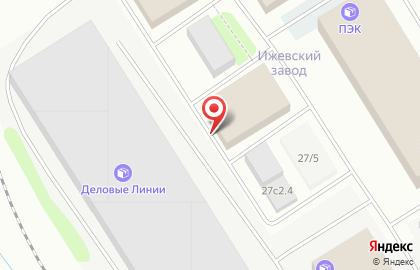 Служба экспресс-доставки Сдэк в Ижевске на карте
