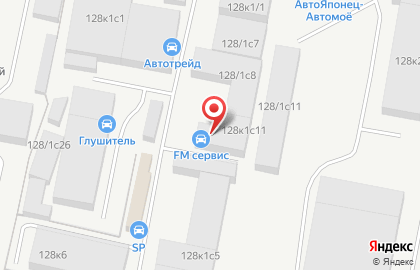 Автоцентр ФМ Сервис на улице Дружбы на карте