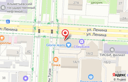 Торговый центр Час Пик на улице Ленина на карте