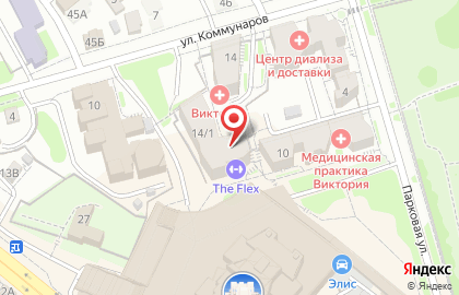 Флекс на карте