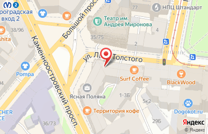 Ортопедический салон ОРТЕКА "Петроградская" на карте