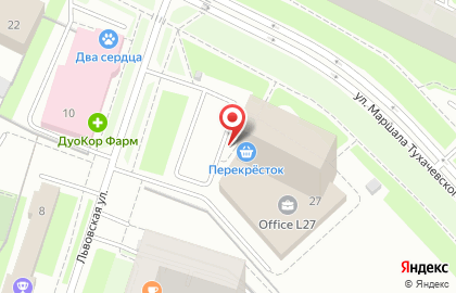 Табакон на Львовской улице на карте