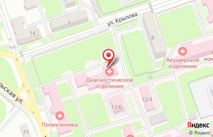 Городская больница им. Л.Я. Литвиненко, г. Новоалтайск в Новоалтайске на карте