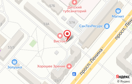 Фирменный магазин Бочковое на проспекте Ленина на карте