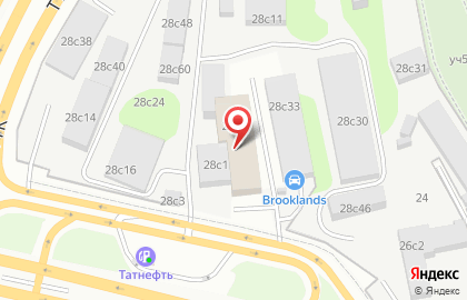 MD на Звенигородском шоссе на карте