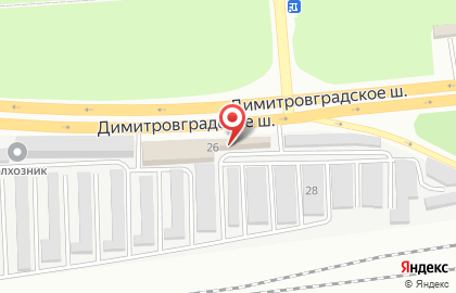 Торговая компания СпецТехМас в Заволжском районе на карте