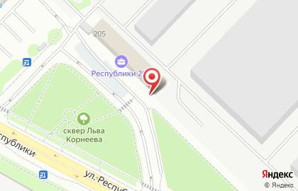 Частное охранное предприятие Святогор на улице Республики на карте