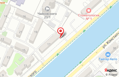 Туристическая компания Рута на улице Чайковского на карте