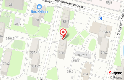 Купить окна в рассрочку Новогиреево на карте