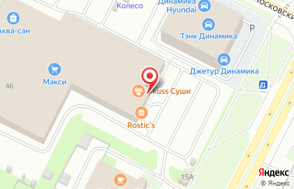 Зооцентр КосмоЗоо на Московском проспекте на карте