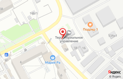 Продуктовый магазин в Барнауле на карте