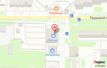 Много мебели в Новомосковске на карте