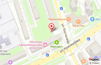 МЭТР в Советском районе на карте