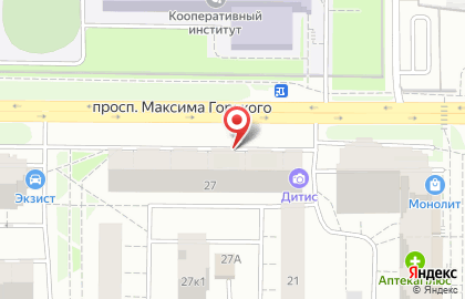 Мир Ломбардов на проспекте Максима Горького на карте