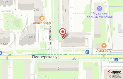 Цветочный магазин на Пионерской, 3а на карте