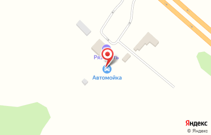 Автомойка Рязнефть на карте