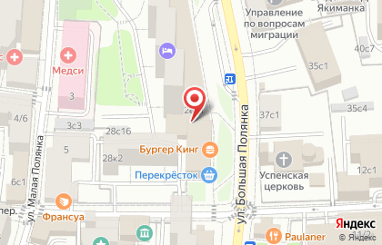 Мастер.On на Полянке на карте