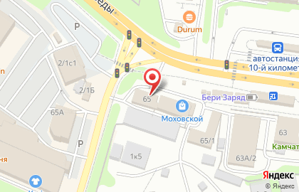 Специализированный магазин Гамбринус в Петропавловске-Камчатском на карте