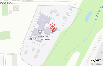 Детский сад №510 Калинка на карте