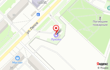 СТО ЛУКОЙЛ-Уралнефтепродукт на улице Лепсе на карте