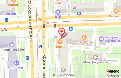 Пекарня-кондитерская Цех85 на Московском проспекте на карте